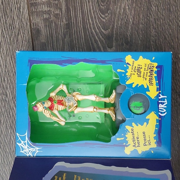 R.L. Stine Goosebumps Collectibles Say Cheese and Die CURLY Figurine - Vintage - Picture 3 of 6